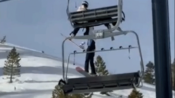 12-year-old girl falls from chairlift at California Mammoth Mountain ski resort