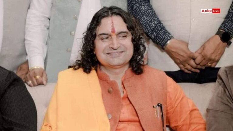 Uproar over BJP MLA Balmukund Acharya’s statement on loudspeaker, sharp retort from Congress-AIMIM