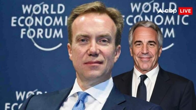 When his name came up in the Epstein files, the President of the World Economic Forum resigned, know what were the allegations?