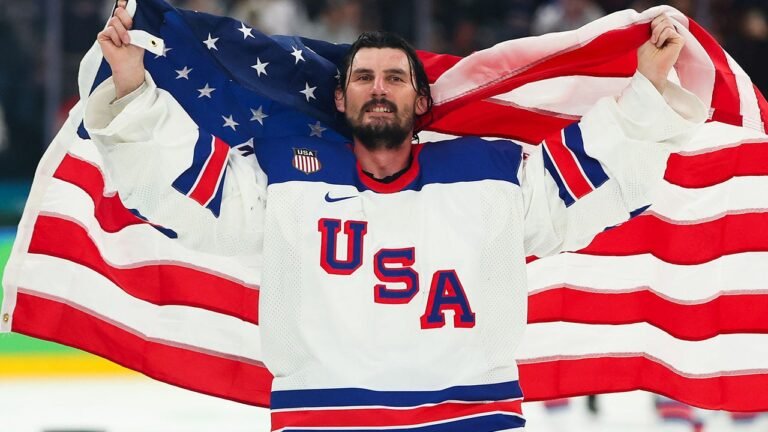 Connor Hellebuyck heroics help Team USA to gold medal in Milan