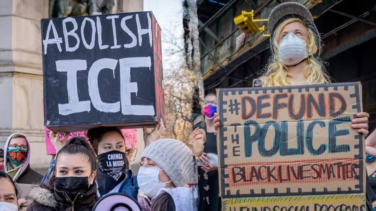 Inside the ‘radical’ multi-million dollar push to defund the police and abolish ICE