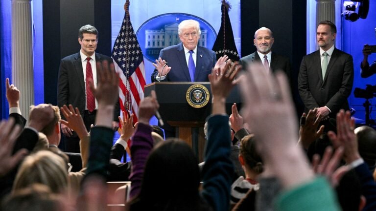 President Donald Trump slams Supreme Court after tariff ruling