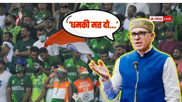 CM Omar Abdullah’s big statement on India-Pak T20 match, ‘Don’t give threats if…’