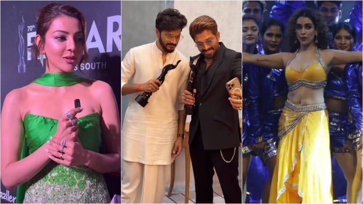 Sanya’s explosive dance, Allu and Teja Sajja created magic; Watch the highlights of the 70th Filmfare Awards South – 70th Filmfare Awards South: Kani Kusruti To Priyamani Allu Arjun Teja Sajja Sanya Malhotra Look
