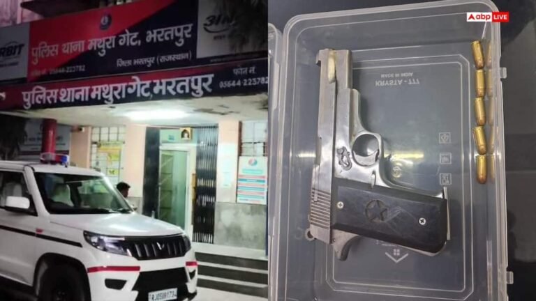 Bharatpur: History-sheeter puts pistol in youth’s mouth, firing near police station, 3 arrested