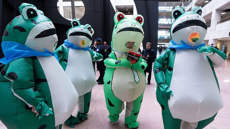 Democrats attend ‘State of Swamp’ with alleged Antifa frog brigade