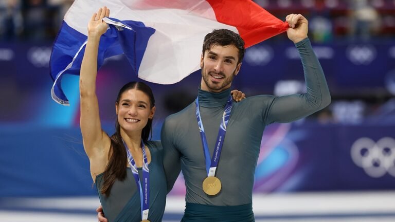French ice dancers defend controversial Olympic gold win over Team USA