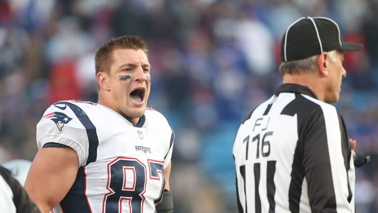 Gronk says NFL officiating has been ‘up in the air,’ wants full-time employees
