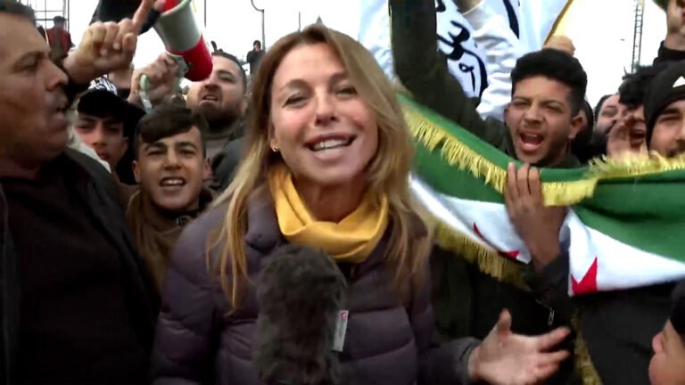 Celebrations erupt during Al Jazeera live report from northern Syria | Syria’s War