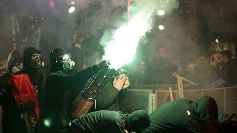 Explosions and fireworks at Albania anti-government protests | Politics