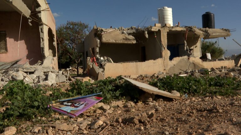 Israeli settlers illegally bulldoze Palestinian homes | Benjamin Netanyahu