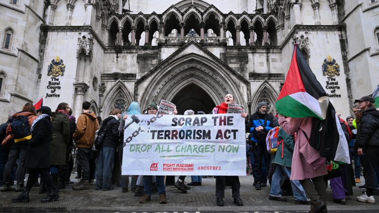 UK ban on Palestine Action was unlawful, says court | Israel-Palestine conflict