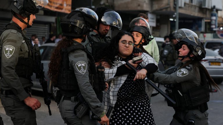 Israeli police clash with ultra-Orthodox protesters over army enlistment | Israel-Palestine conflict