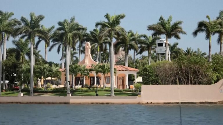 Video: Armed man killed after breaching perimeter of Trump residence | Donald Trump