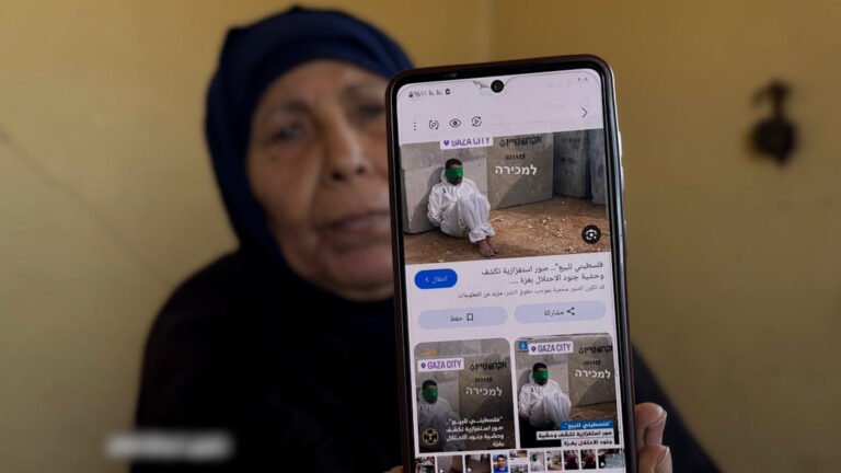 Gaza mother recognises missing son on Israeli ‘for sale’ post | Newsfeed