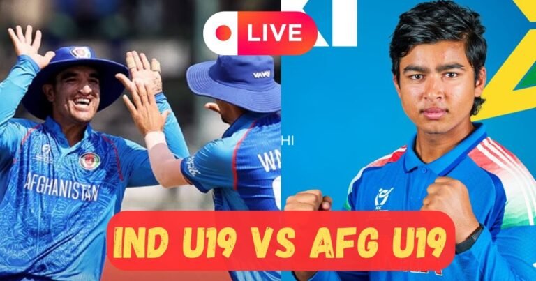 IND U19 vs AFG U19 World Cup Semi Final Live: India clash with Afghanistan in the semi-finals today, Vaibhav Suryavanshi expects storm