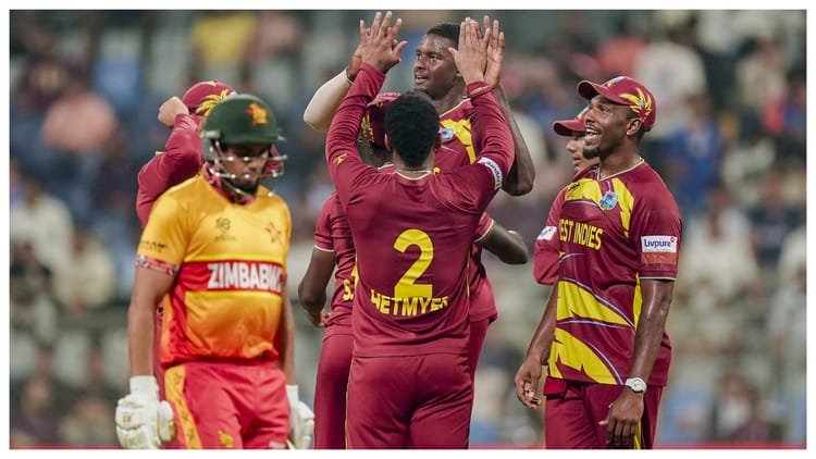 Zim Vs Wi: West Indies’ second big win in terms of runs in T20, defeated Zimbabwe; Topping the table – Zim Vs Wi Super 8 Match Highlights: T20 World Cup 2026 Zimbabwe Vs West Indies Today Match Scorecard Result
