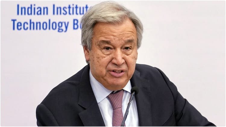 Un:’India’s Permanent Contribution To Agenda Of World Community Is Of Enormous Importance For Us: Guterres