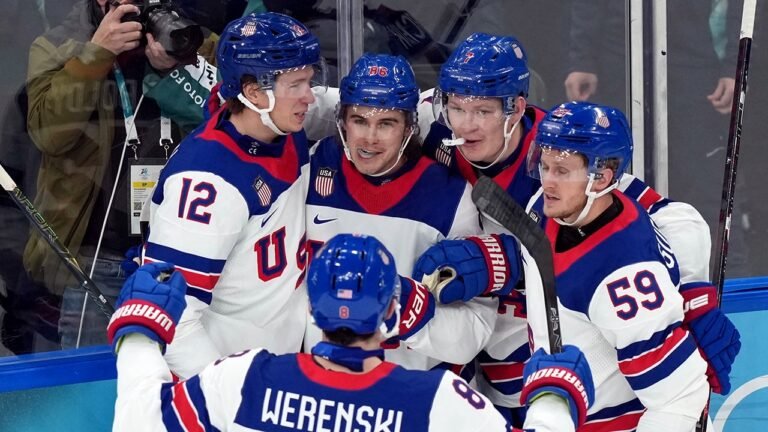 USA sets up date with Canada for gold medal after dominating Slovakia