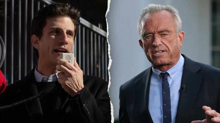 JFK’s grandson attacks RFK Jr as ‘dangerous’ during MS NOW interview