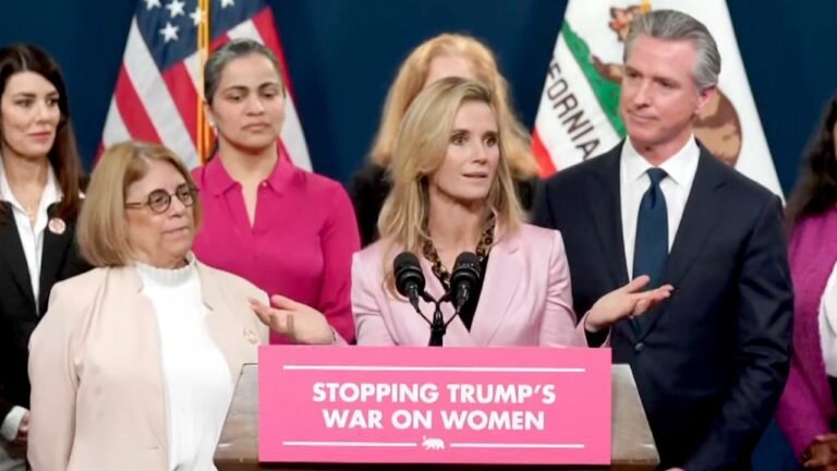 Gavin Newsom’s wife scolds reporters at Planned Parenthood bill signing ceremony