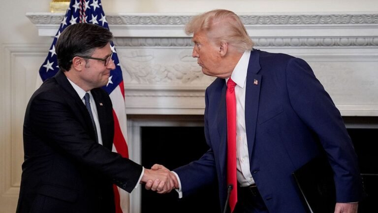 Slain Louisiana cop’s family to attend Trump SOTU address as Mike Johnson’s guests