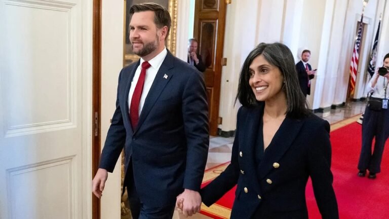 Usha Vance announces baby 4 amid US birth rate decline concerns nationwide