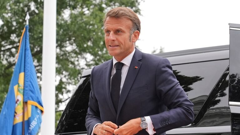 Macron calls free speech ‘pure bulls—‘ without algorithm transparency