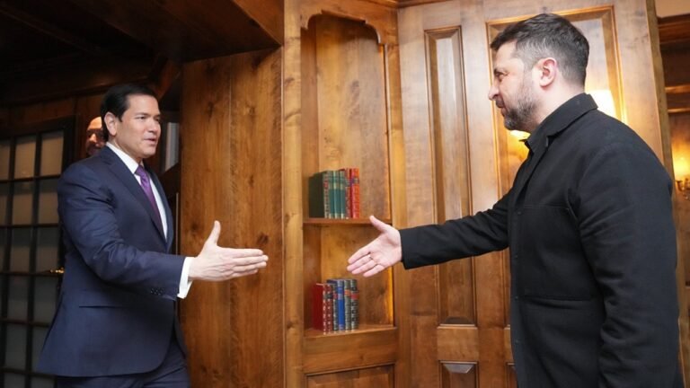Rubio, Zelenskyy meet in Munich ahead of trilateral talks with Russia in Geneva