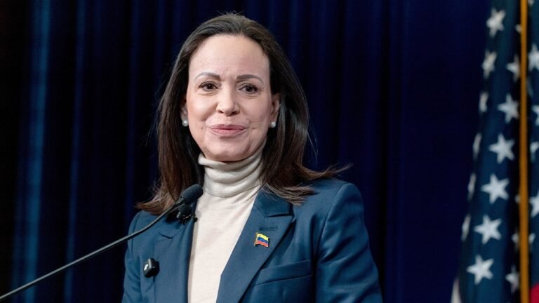 María Corina Machado says Trump brought ‘Berlin Wall’ moment to Americas