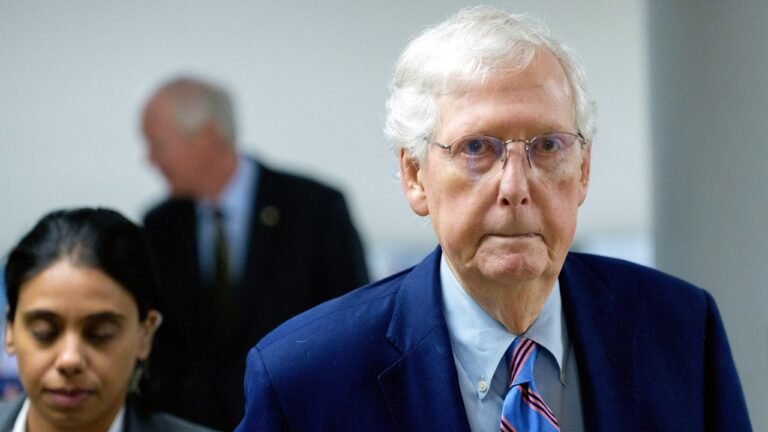 Senator Mitch McConnell, 83, hospitalized