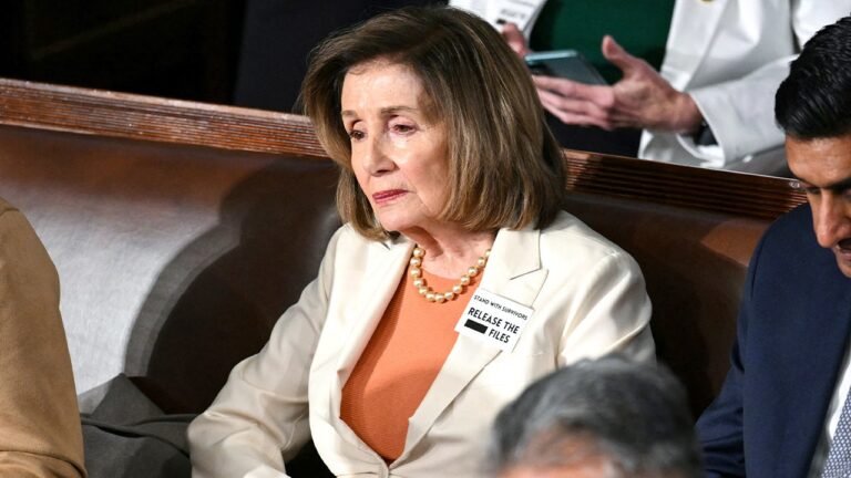 Nancy Pelosi responds after Trump singles her out in State of Union