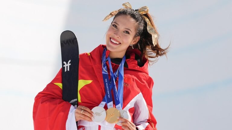 Eileen Gu adds to impressive medal total