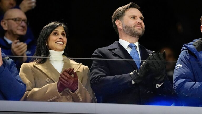 Winter Olympics: Vance, second lady attend opening ceremony