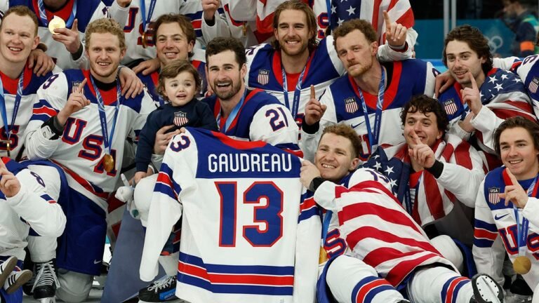 Johnny Gaudreau’s wife talks Olympic hockey honor