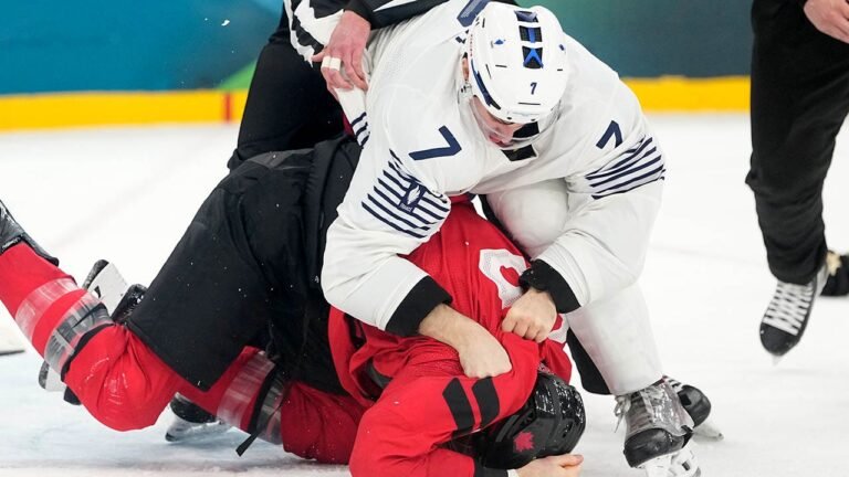 France bans Olympic hockey player for fighting