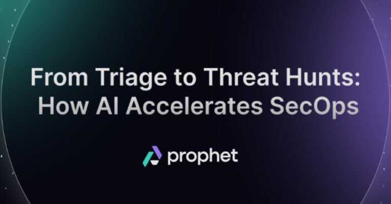 From Triage to Threat Hunts: How AI Accelerates SecOps