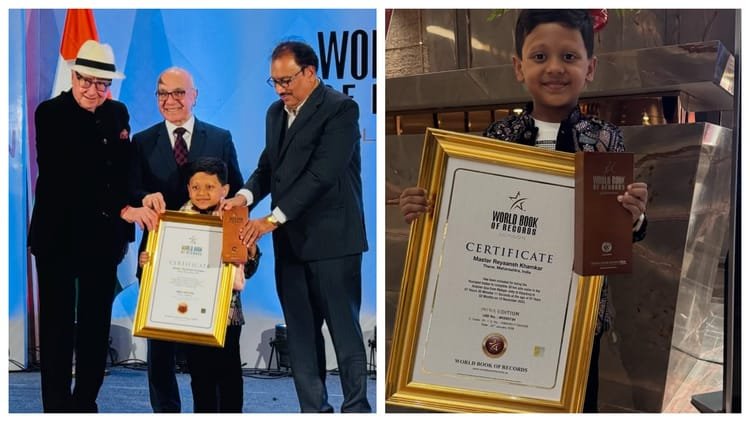 Young swimmer completed 30 km solo swim in Arabian Sea made world record