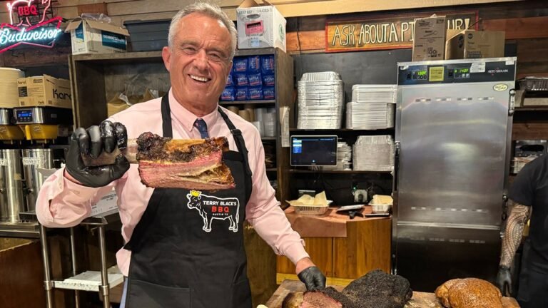 HHS Secretary Robert F. Kennedy Jr kicks off ‘BBQ tour’ at Texas mainstay