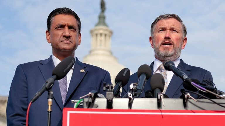 Massie and Khanna say they’ll read unredacted Epstein files at the DOJ on Monday