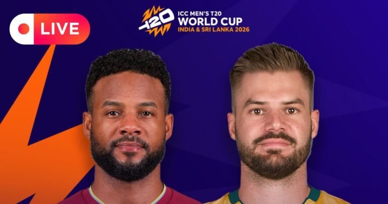 SA vs WI T20 WC Live: South Africa won the toss, West Indies will bat first