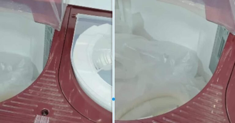 Why are these lines formed on semi-automatic washing machines? People who have been using it for years are also unaware