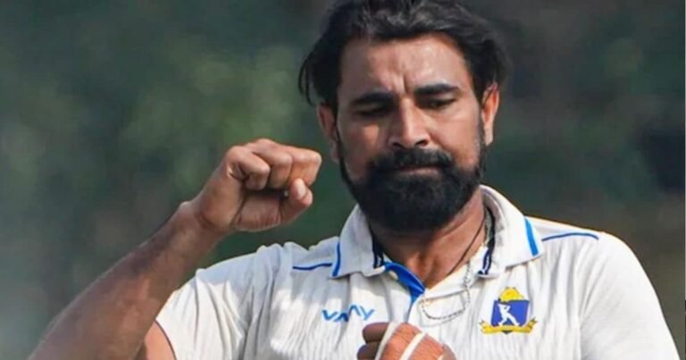 shami shines in ranji: Shami challenged Agarkar, slapped the selection committee by taking 8 wickets