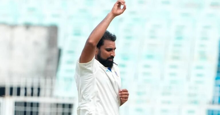 Ranji Trophy: Mohammed Shami wreaked havoc on Jammu and Kashmir on the second day, semi-finals on tie, third day will be exciting.