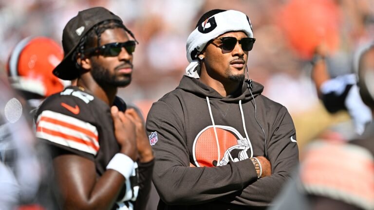 NFL news: Browns’ GM keeps door open for Deshaun Watson, Shedue Sanders to compete to start
