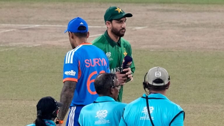 Pakistani and Indian captains refuse to shake hands in highly anticipated match | World News