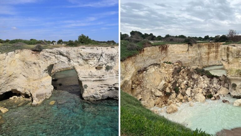Italy’s ‘Lovers’ Arch’ collapses into the sea on Valentine’s Day | World News