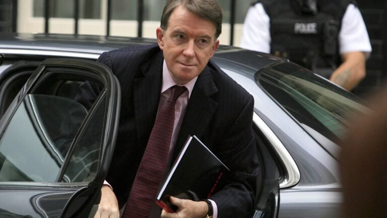 Mandelson’s assistant sent Epstein government speech before it was delivered | Politics News