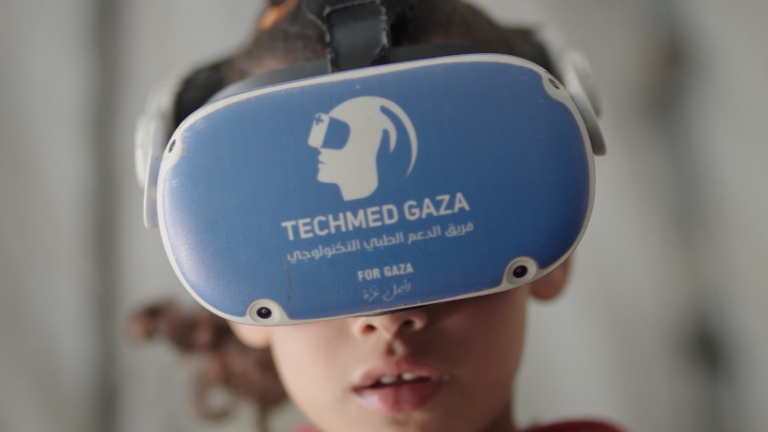 ‘She started to forget, little by little’: Virtual reality offers escape to Gaza’s children | World News