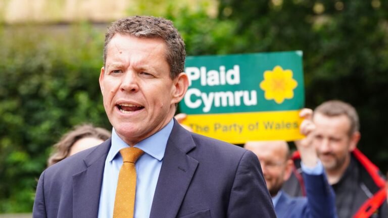 Plaid warns ‘Reform government would set Wales back decades’ – as Rhun ap Iorwerth casts Senedd election as two-horse race | Politics News
